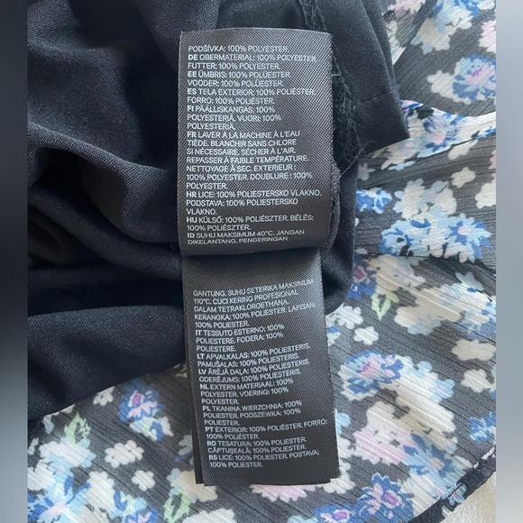 H&M Long Sleeve Chiffon Dress - Picture 11 of 12